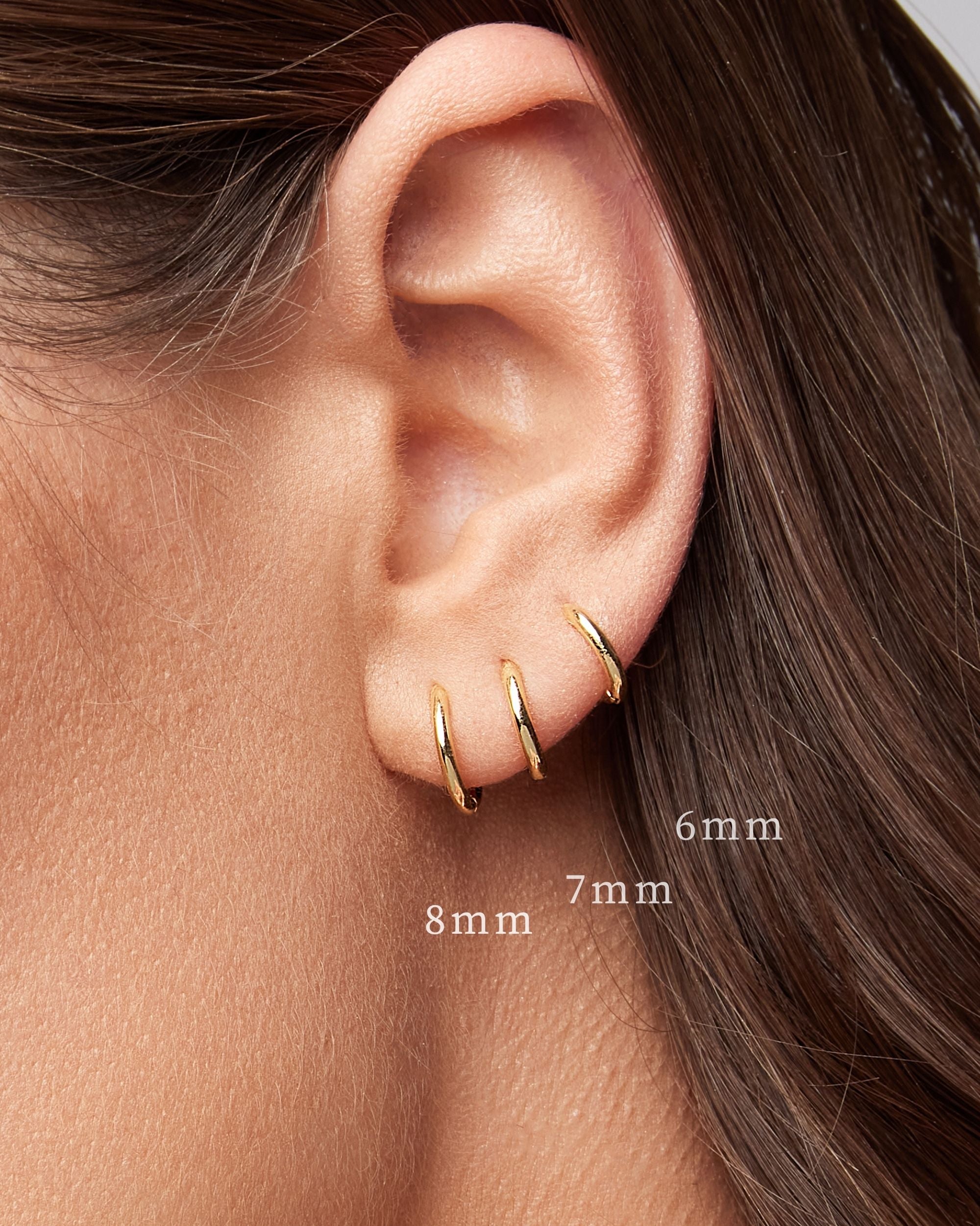 Buy Sohi Gold Plated Party Designer Hoop Earring for Women Online